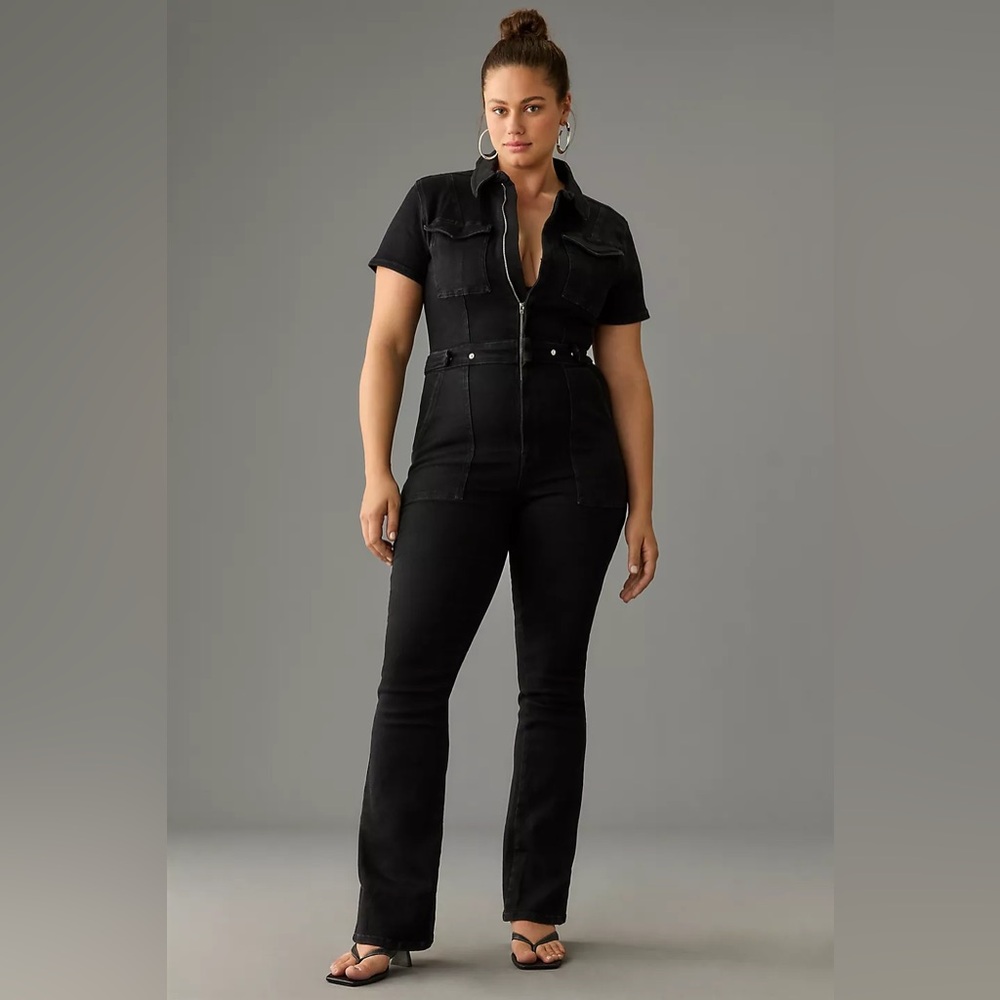 Good American Fit For Success Bootcut Jumpsuit